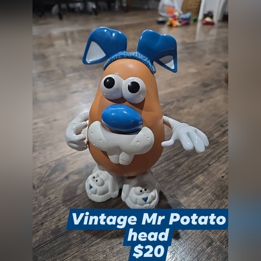 Vintage Mr Potato head Easter bunny toy 🐰